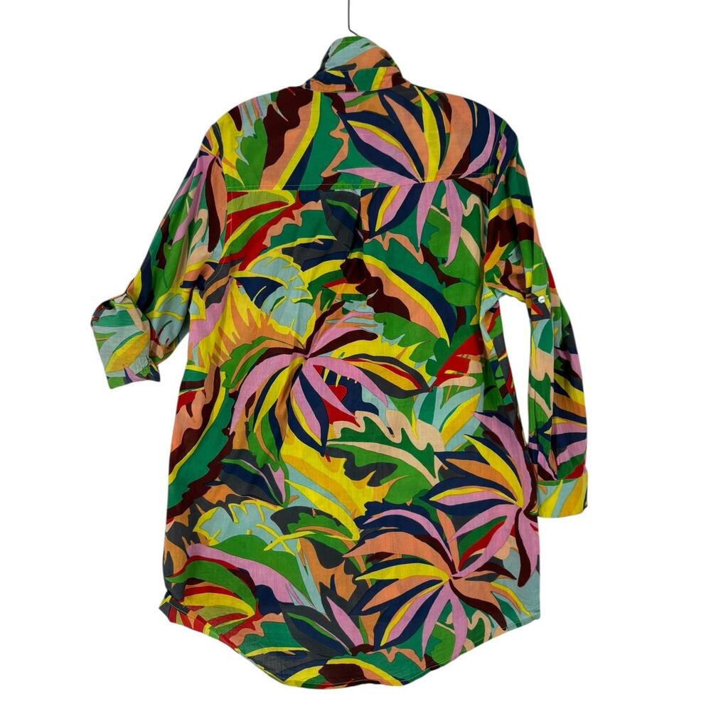 True Destinations Button Front Blouse Womens Smal… - image 2